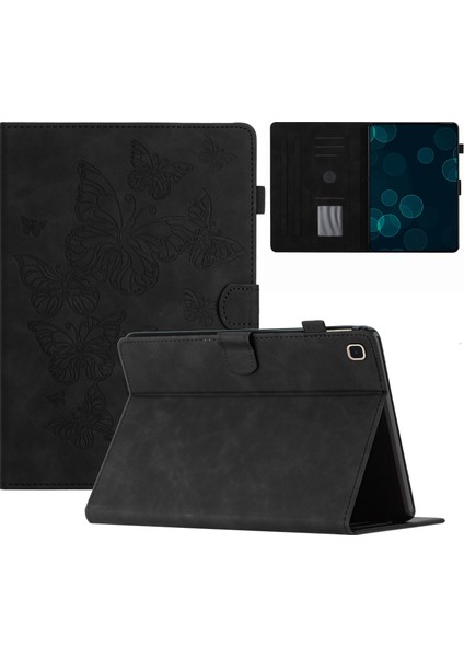 Samsung Galaxy Tab S6 Lite (2024 2022 (2020) SM P610 P615 Baskılı Deri Standı Tablet Kılıfı (Yurt Dışından)