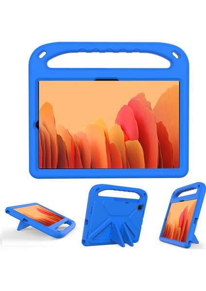 Eva Samsung Galaxy Tab S6 s6 Lite (2024 2022 2020) A7 10.4 (2020 2022) S5E SM T720 BLUE Tablet Kılıfı (Yurt Dışından)