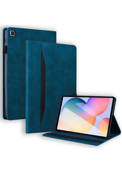 Samsung Galaxy Tab S6 Lite (2020 2022 2024) Aşınmaya Dayanıklı Pu Deri Standı Cüzdan Folyo Flip Shell Kalem Tutucu Tablet Kılıfı (Yurt Dışından)