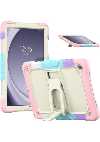 Samsung Galaxy Tab A9 (SM X210 X215 X216) Defender Omuz Askılı Tablet Kılıfı (Yurt Dışından)