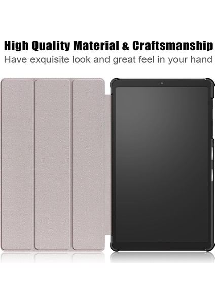 Üç Katlı Deri Standlı Samsung Galaxy Tab A7 Lite T220 T225 8.7 Inç Tablet Kılıfı (Yurt Dışından) indirimleri