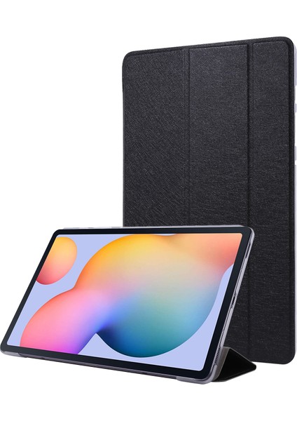 Ipek Doku Üç Katlı Stand Deri Samsung Galaxy Tab S7 s8 Tablet Kılıfı (Yurt Dışından)