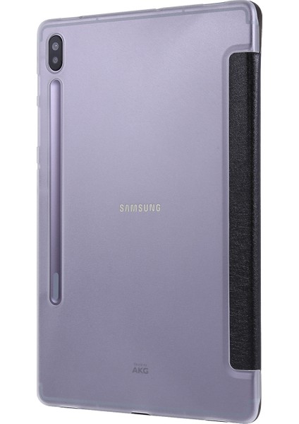 Ipek Doku Üç Katlı Stand Deri Samsung Galaxy Tab S7 s8 Tablet Kılıfı (Yurt Dışından)