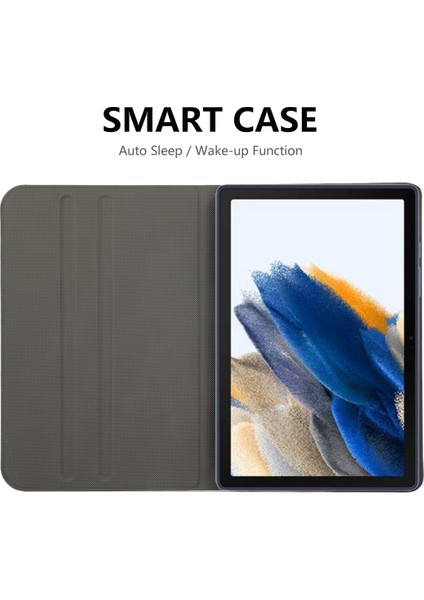 Samsung Galaxy Tab A8 10.5 (2021 2022) X200 X205 Stand Otomatik Uyandırma uyku Premium Pu Deri Tpu Tablet Kılıfı (Yurt Dışından)
