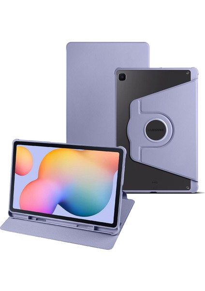 Samsung Galaxy Tab S6 Lite (2024 2022 (2020) Anti Drop Standı Pu Deri Akrilik Tablet Kılıfı (Yurt Dışından)