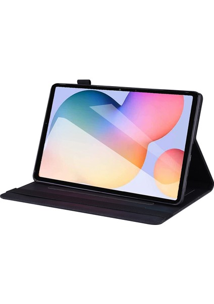 Samsung Galaxy Tab S6 Lite (2020 2022 2024) Aşınmaya Dayanıklı Pu Deri Standı Cüzdan Folyo Flip Shell Kalem Tutucu Tablet Kılıfı (Yurt Dışından) modelleri