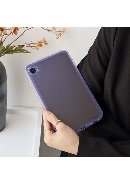 Samsung Galaxy Tab A9 Şeffaf Yumuşak Tpu Çizilmez Slim Fit Tablet Kılıfı (Yurt Dışından)