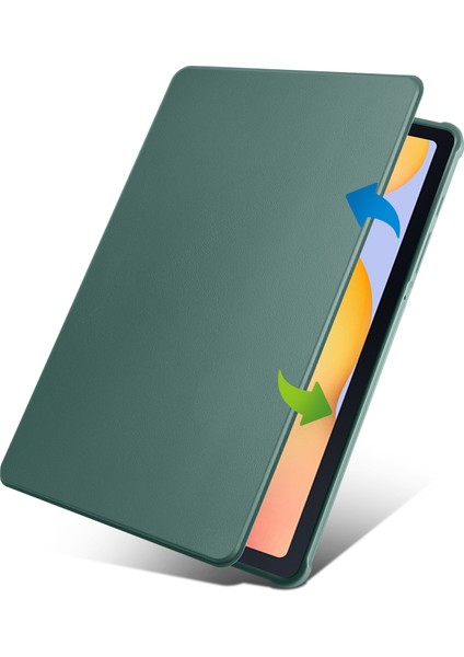 Samsung Galaxy Tab S6 Lite (2024 2022 (2020) Anti Drop Standı Pu Deri Akrilik Tablet Kılıfı (Yurt Dışından)
