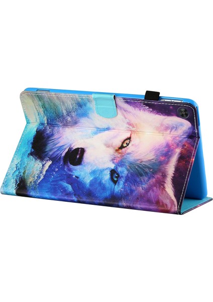 Samsung Galaxy Tab A9 Standı Kart Yuvaları Kurt Tablet Kılıfı (Yurt Dışından) fiyatları