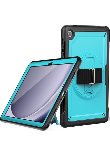 Samsung Galaxy Tab A9 El Kayışı Pc Tpu Tablet Kılıfı (Yurt Dışından)