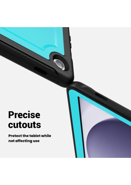 Samsung Galaxy Tab A9 El Kayışı Pc Tpu Tablet Kılıfı (Yurt Dışından)