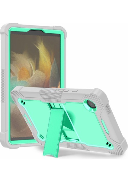 Seashell Digital Samsung Galaxy Tab A9 Silikon Pc Defender Nane Tablet Kılıfı (Yurt Dışından)