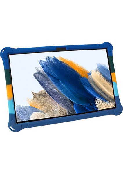 Samsung Galaxy Tab A9 X210 X215 X216 Silikon Retro Doku Tablet Kılıfı (Yurt Dışından)