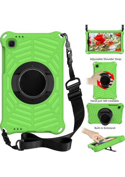 Örümcek Ağı Dokusu Eva Koruyucu Samsung Galaxy Tab A7 Lite Omuz Askılı 8 7 Inç Tablet Kılıfı (Yurt Dışından) fiyatları