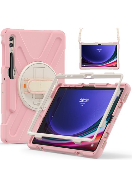 Samsung Galaxy Tab S9 Fe s9 s8 s7 s7 Fe T730 T735 T736B T736N Omuz Askılı Tablet Kılıfı (Yurt Dışından)