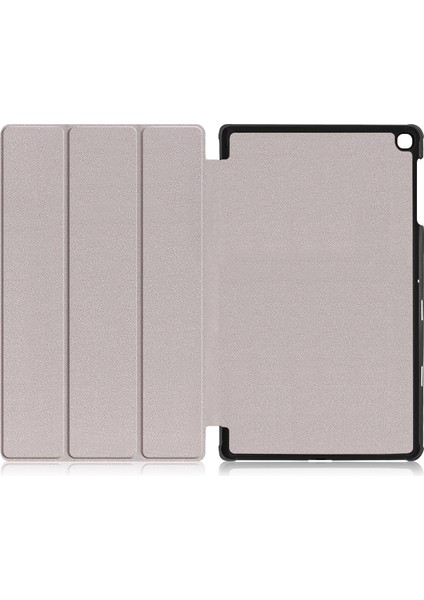 Pu Deri Akıllı Samsung Galaxy Tab S5E SM T720 SM T725 Sabit Üç Katlı Stand Standı Tablet Kılıfı (Yurt Dışından)