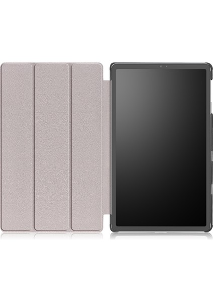 Pu Deri Akıllı Samsung Galaxy Tab S5E SM T720 SM T725 Sabit Üç Katlı Stand Standı Tablet Kılıfı (Yurt Dışından)