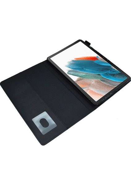 Samsung Galaxy Tab A 8.0 (2019) SM T290 (WI FI) SM T295 (Lte) Deri Business İnce Stand Tablet Kılıfı (Yurt Dışından)