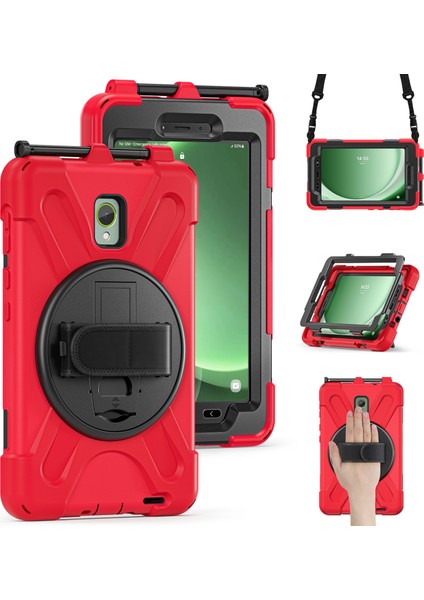 Samsung Galaxy Tab Aktif 3 T570 TAB Active5 X306B Pc Omuz Askılı Silikon Koruyucu Tablet Kılıfı (Yurt Dışından) fiyatları