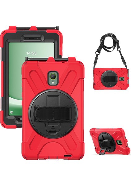 Samsung Galaxy Tab Aktif 3 T570 TAB Active5 X306B Pc Omuz Askılı Silikon Koruyucu Tablet Kılıfı (Yurt Dışından) modelleri