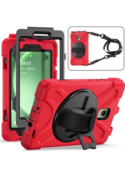 Samsung Galaxy Tab Aktif 3 T570 TAB Active5 X306B Pc Omuz Askılı Silikon Koruyucu Tablet Kılıfı (Yurt Dışından) fırsatları