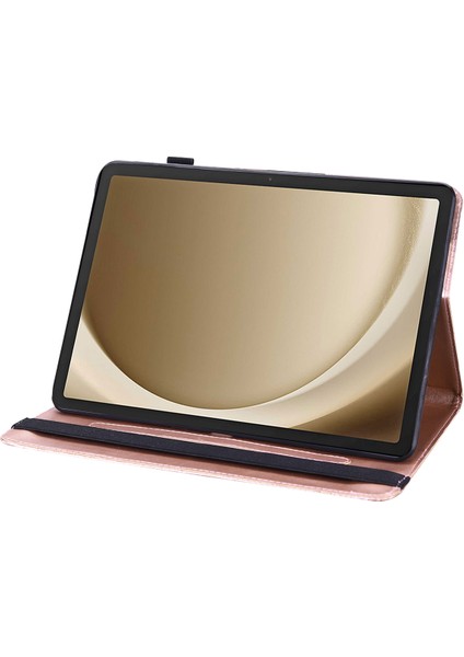 Samsung Galaxy Tab A9 Pu Deri Kart Tutucu Tablet Kılıfı (Yurt Dışından)