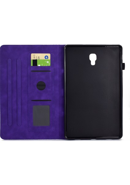 Samsung Galaxy Tab A 10.5 (2018) T590 T595 Pu Deri Kart Yuvası Koruyucu Tablet Kılıfı (Yurt Dışından)