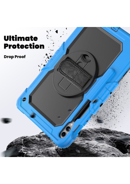 Samsung Galaxy Tab S9 FE SM X610 SM X616B Pc Silikon Pet Ekran Koruyucu Kickstand Tablet Kılıfı (Yurt Dışından) fırsatları