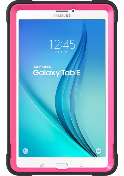 Anti Toz Hibrit Tpu Pc Koruyucu Samsung Galaxy Tab E 9.6 T560 Kick Standlı Tablet Kılıfı (Yurt Dışından) fiyatları