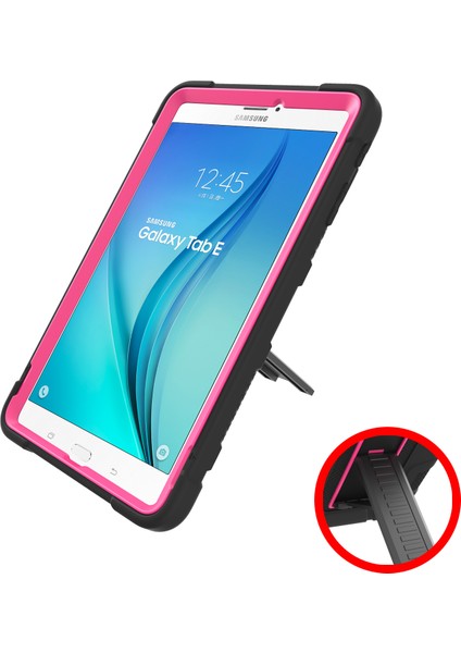 Anti Toz Hibrit Tpu Pc Koruyucu Samsung Galaxy Tab E 9.6 T560 Kick Standlı Tablet Kılıfı (Yurt Dışından) indirimleri