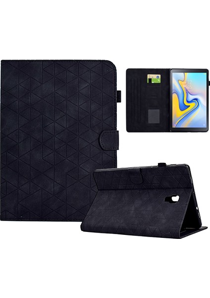Samsung Galaxy Tab A 10.5 (2018) T590 T595 Pu Deri Kart Yuvası Koruyucu Tablet Kılıfı (Yurt Dışından)
