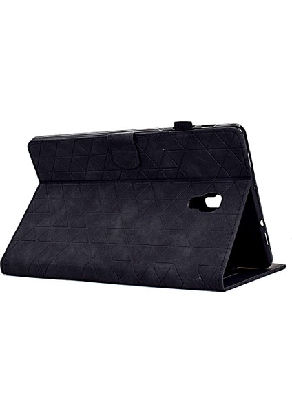Samsung Galaxy Tab A 10.5 (2018) T590 T595 Pu Deri Kart Yuvası Koruyucu Tablet Kılıfı (Yurt Dışından)