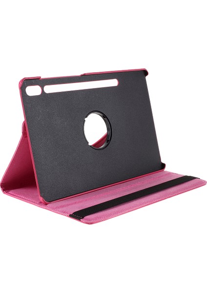 360 Derece Döner Stand Samsung Galaxy Tab S9 s8 Pu Deri Pc Tablet Kılıfı (Yurt Dışından)