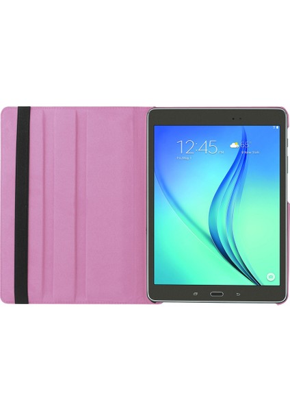 Samsung Galaxy Tab S2 9.7 Lychee Litchi Tahıl Deri Döner Stand Tablet Kılıfı (Yurt Dışından)