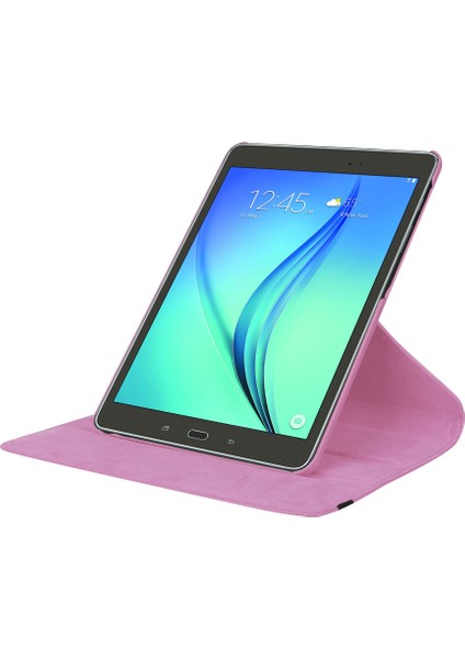 Samsung Galaxy Tab S2 9.7 Lychee Litchi Tahıl Deri Döner Stand Tablet Kılıfı (Yurt Dışından)