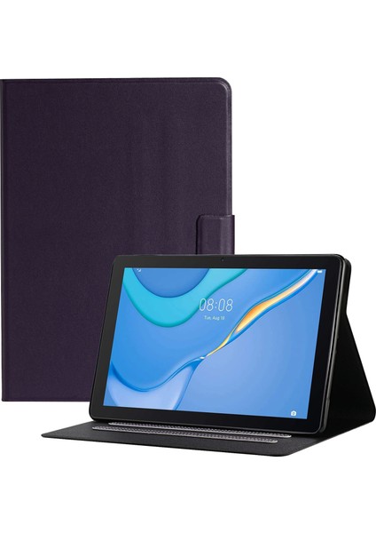 Samsung Galaxy Tab A9 Toz Geçirmez Kart Tutucu Pu Deri Tablet Kılıfı (Yurt Dışından)