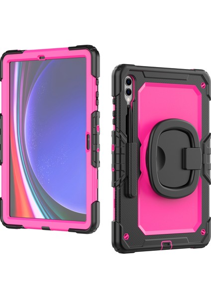 Samsung Galaxy Tab S9 SM X810 X816B X818U Pc Silikon El Kavrama Tekme Standı Omuz Askısı Tablet Kılıfı (Yurt Dışından) fiyatları