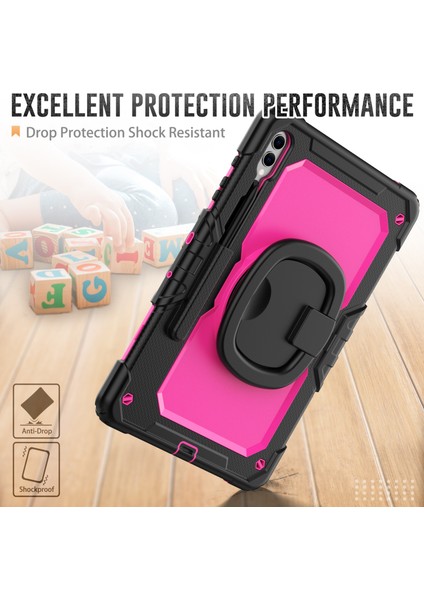 Samsung Galaxy Tab S9 SM X810 X816B X818U Pc Silikon El Kavrama Tekme Standı Omuz Askısı Tablet Kılıfı (Yurt Dışından) fırsatları