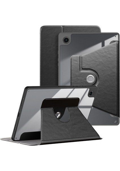 Samsung Galaxy Tab A8 10.5 (2021) SM X200 SM X205 Deri Akrilik Tpu Otomatik Uyandırma uyku Tablet Kılıfı (Yurt Dışından)