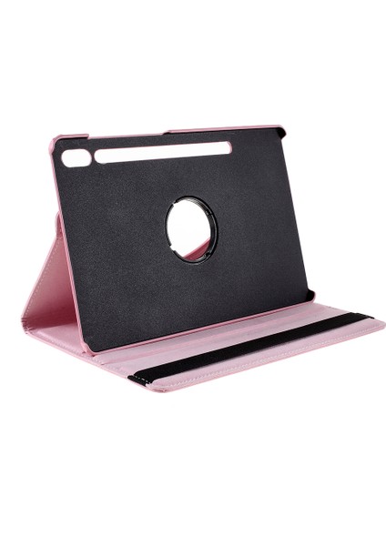 360 Derece Döner Standlı Samsung Galaxy Tab S9 s8 Pu Deri Pc Tablet Kılıfı (Yurt Dışından)