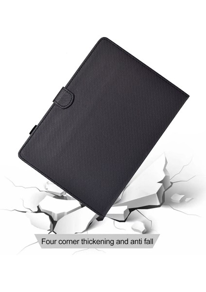 Samsung Galaxy Tab A7 10.4 (2020) T500 T505 Katlanır Stand Deri Tablet Kılıfı (Yurt Dışından)