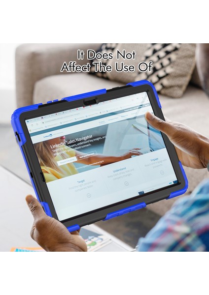 Samsung Galaxy Tab S9 (SM X810 X816B X818U) Pc Silikon Pet Ekranlı Koruyucu Filmi Tablet Kılıfı (Yurt Dışından)