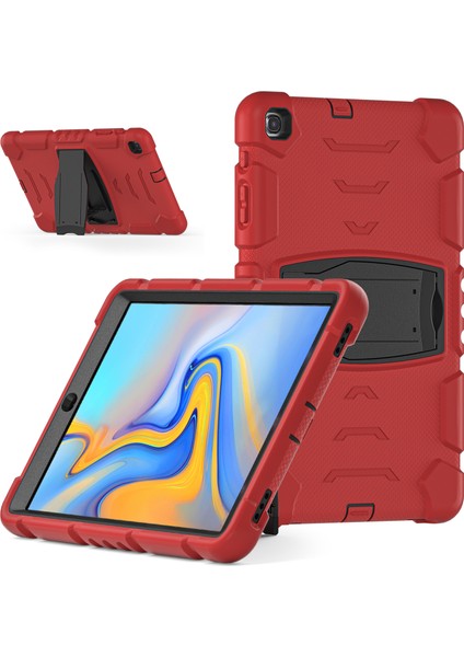 Samsung Galaxy Tab A 10.1 (2019) SM T510 (WI FI) SM T515 (Lte) Pc Silikon Kick Stand Tablet Kılıfı (Yurt Dışından)