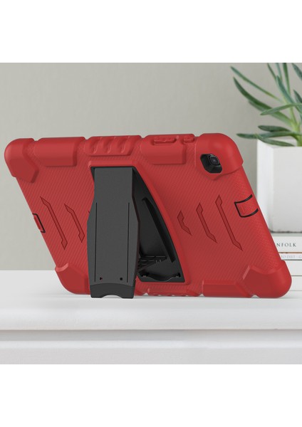 Samsung Galaxy Tab A 10.1 (2019) SM T510 (WI FI) SM T515 (Lte) Pc Silikon Kick Stand Tablet Kılıfı (Yurt Dışından)