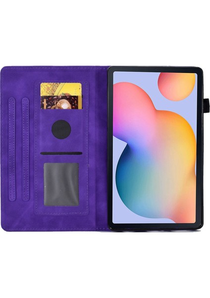 Samsung Galaxy Tab S6 Lite (2024 2022 (2020) P610 Standlı Deri Tablet Kılıfı (Yurt Dışından)