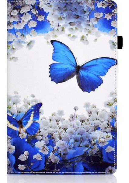 Elastik Bant Desen Baskı Standı Kart Tutucu Samsung Galaxy Tab A7 Lite 8.7 Inç SM T220 (WI FI) SM T225 Tablet Kılıfı (Yurt Dışından) fırsatları