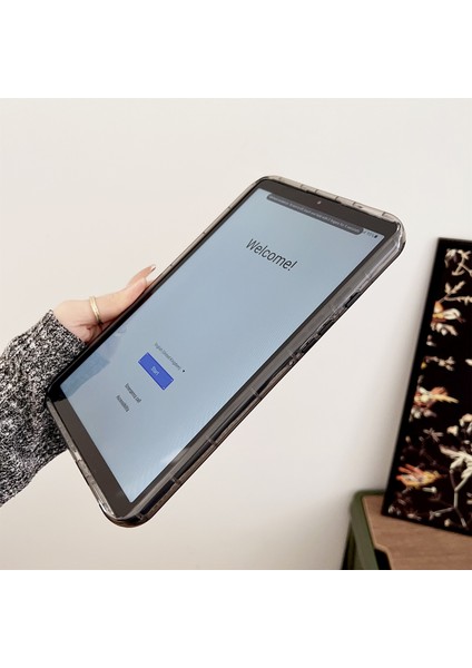 Samsung Galaxy Tab A9 Yumuşak Tpu Aşağı Ceket Tahıl Tablet Kılıfı (Yurt Dışından)