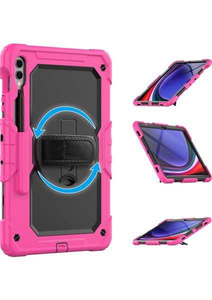 Samsung Galaxy Tab S9 FE SM X610 SM X616B Pc Silikon Pet Ekran Koruyucu Kickstand Tablet Kılıfı (Yurt Dışından) fiyatları
