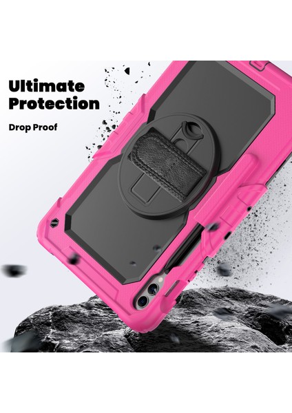 Samsung Galaxy Tab S9 FE SM X610 SM X616B Pc Silikon Pet Ekran Koruyucu Kickstand Tablet Kılıfı (Yurt Dışından) fırsatları