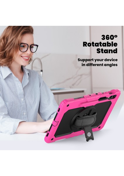 Samsung Galaxy Tab S9 FE SM X610 SM X616B Pc Silikon Pet Ekran Koruyucu Kickstand Tablet Kılıfı (Yurt Dışından) indirimleri